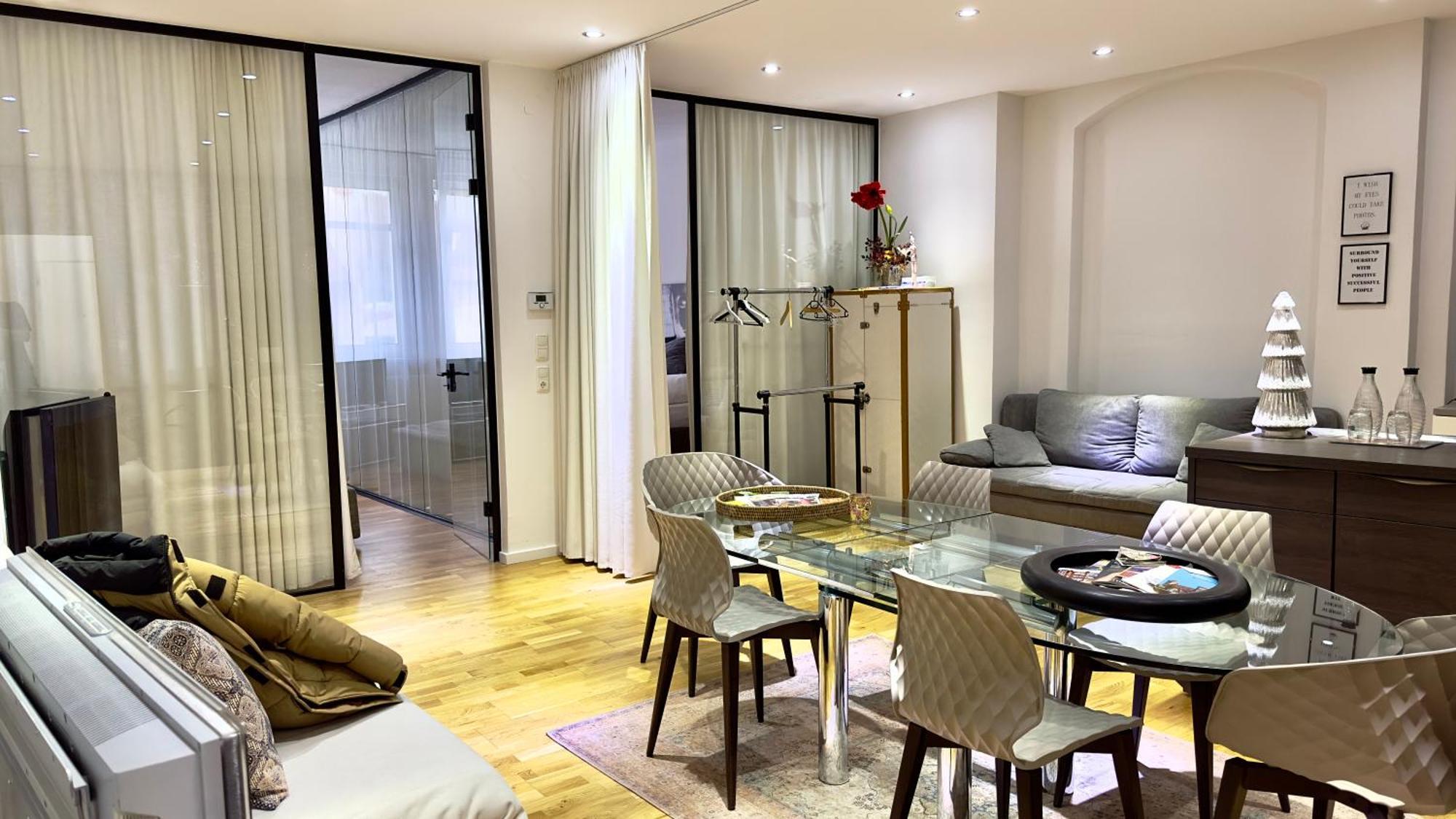 Beefree Loft L Beletage Im Stadtpalais I Whirlpool I Metro Nuremberg Bagian luar foto
