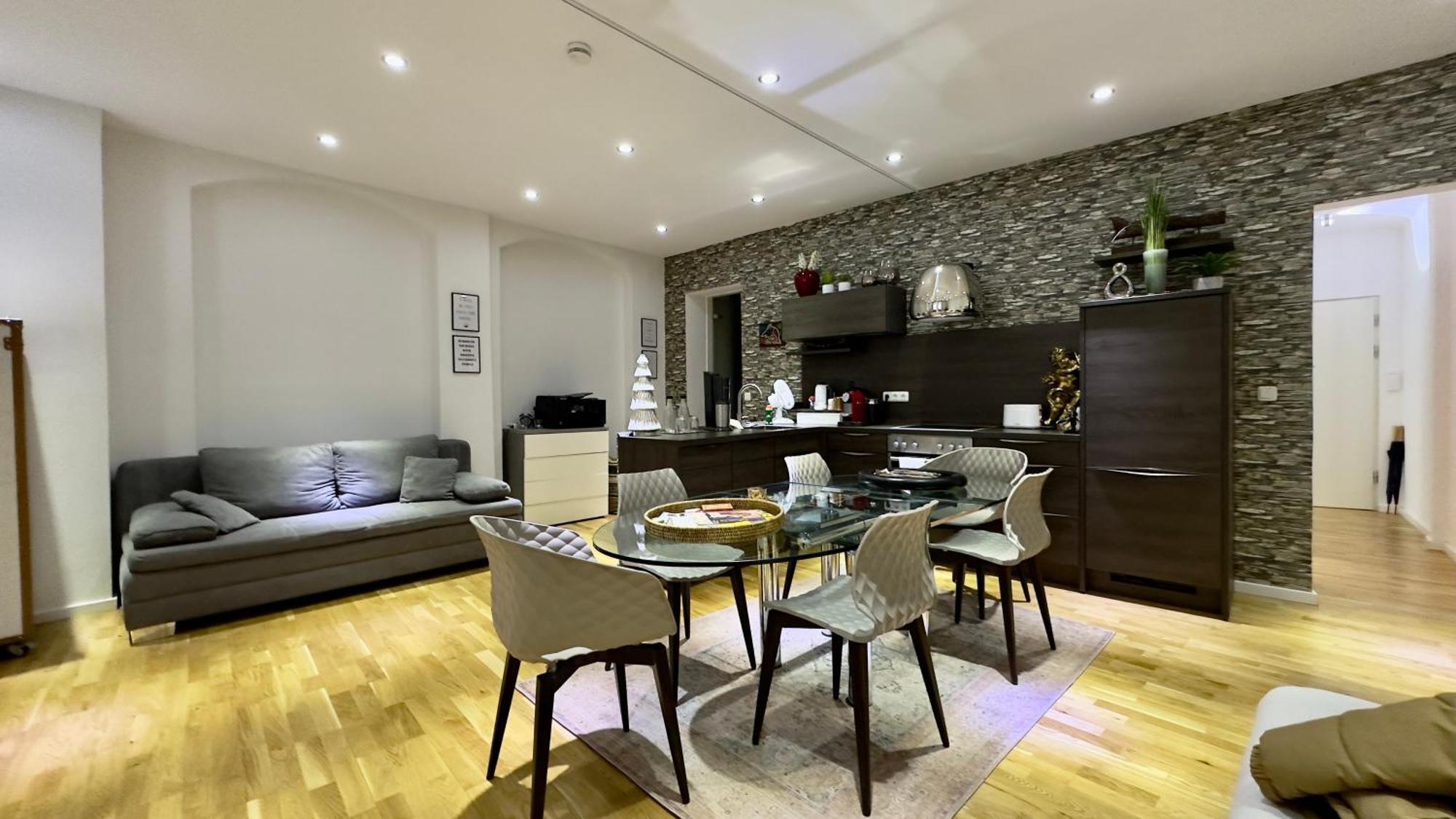 Beefree Loft L Beletage Im Stadtpalais I Whirlpool I Metro Nuremberg Bagian luar foto