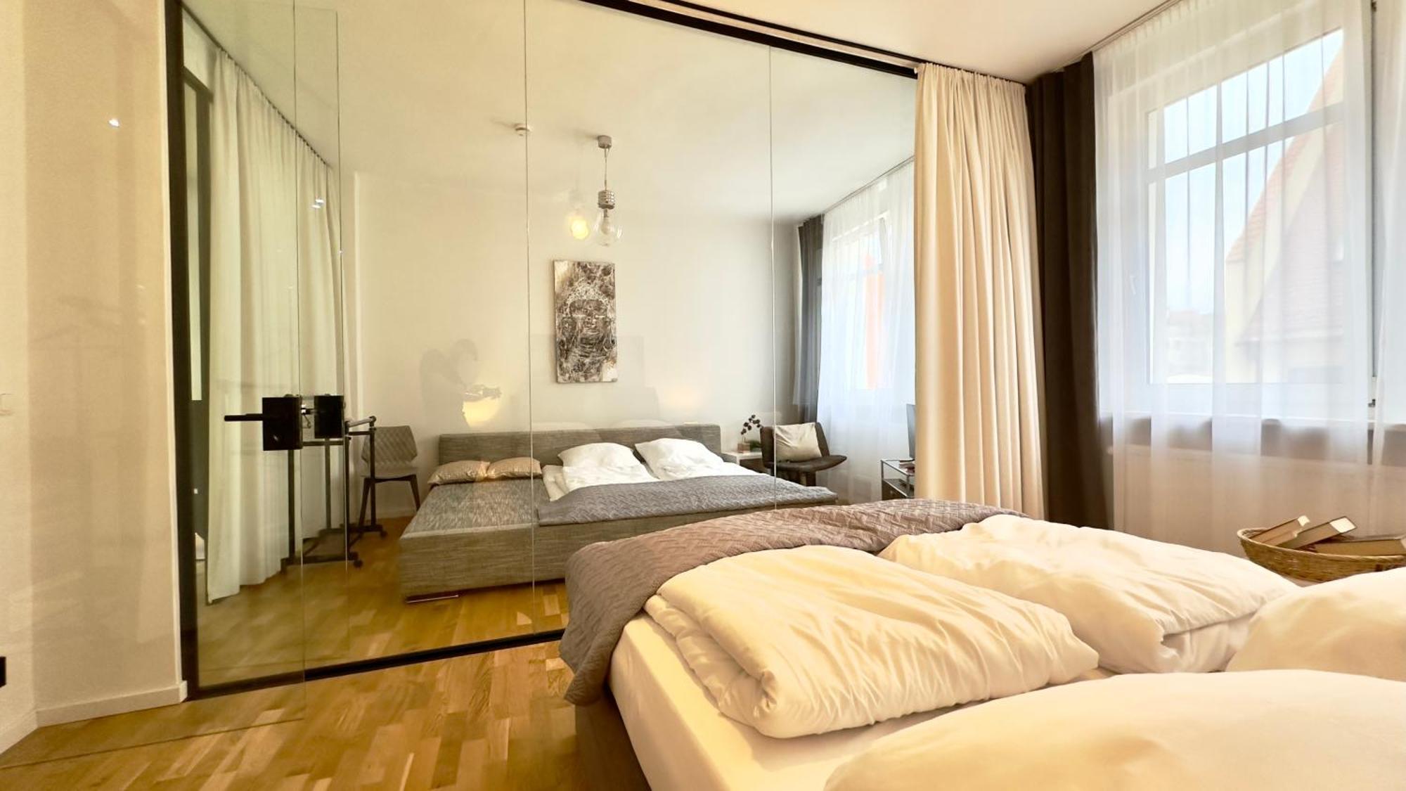 Beefree Loft L Beletage Im Stadtpalais I Whirlpool I Metro Nuremberg Bagian luar foto